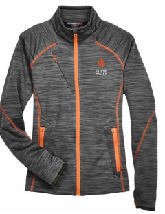 Ladies' Flux Mélange Bonded Fleece Jacket