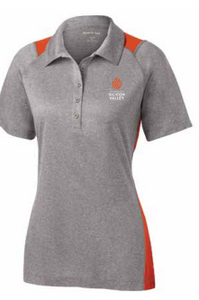 Sport-Tek® Ladies Heather Colorblock Contender™ Polo